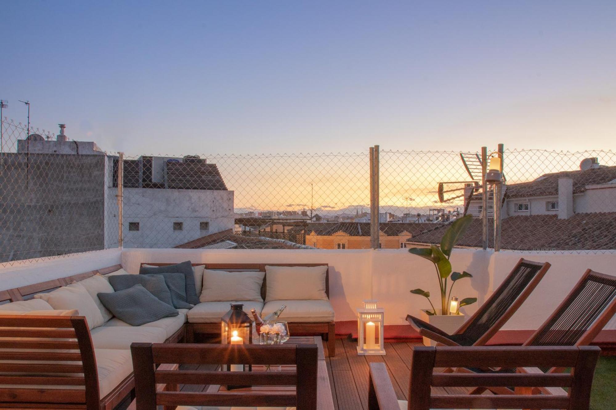 Апартаменти C89 - Luxurious Penthouse With Private Terrace Малага Екстер'єр фото